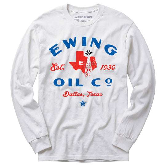 Ewing Oil Co - Dallas, Texas - Long Sleeve T-Shirt