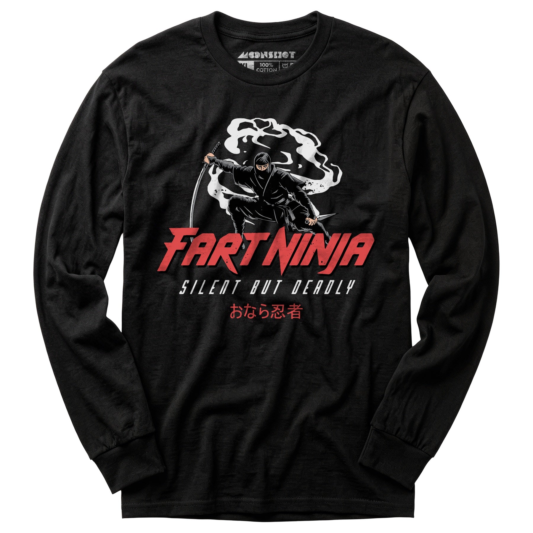 Fart Ninja - Long Sleeve T-Shirt