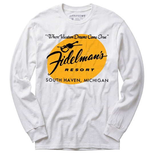 Fidelman's Resort - South Haven, MI - Vintage Hotel - Long Sleeve T-Shirt