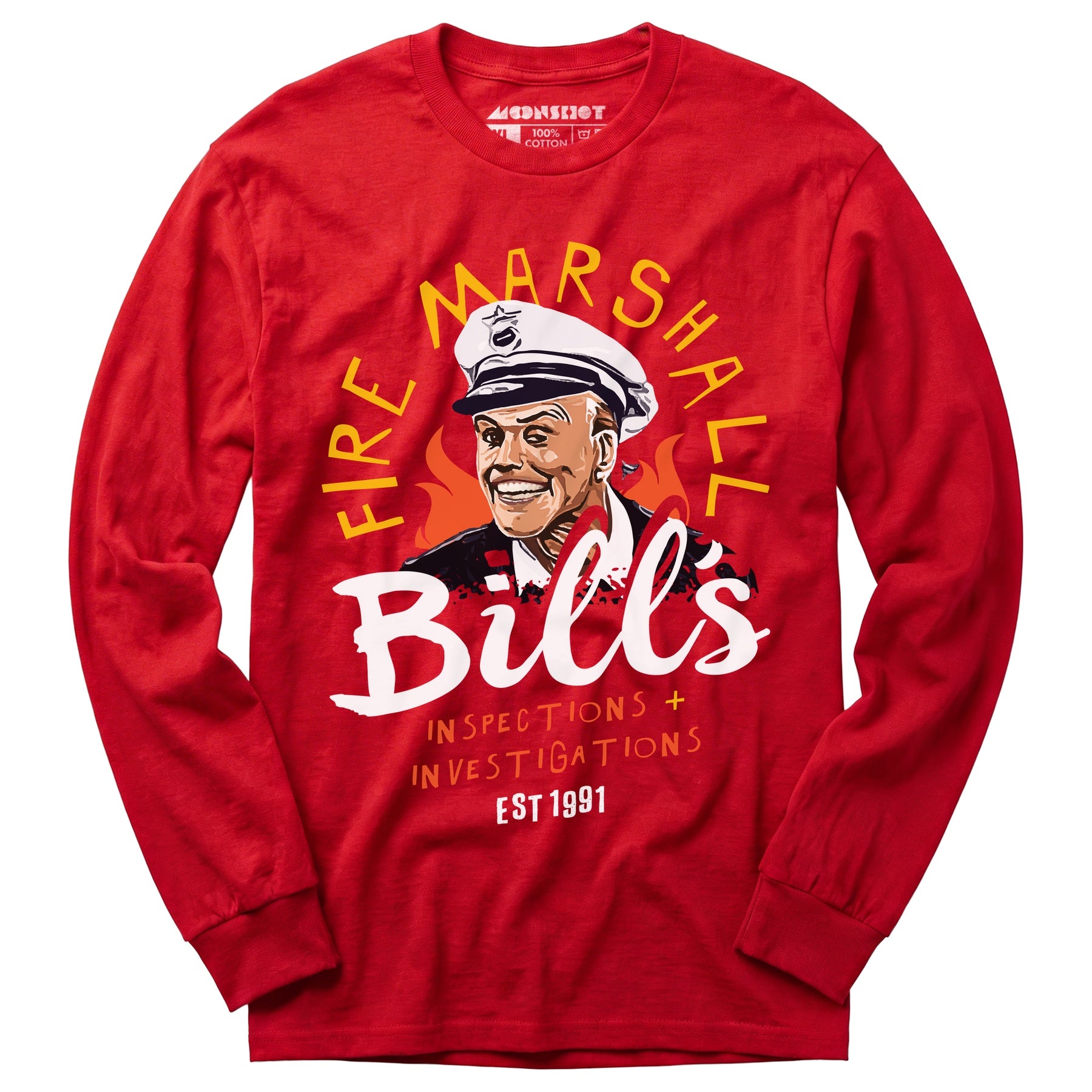 Fire Marshall Bill's Inspections & Investigations - Long Sleeve T-Shirt