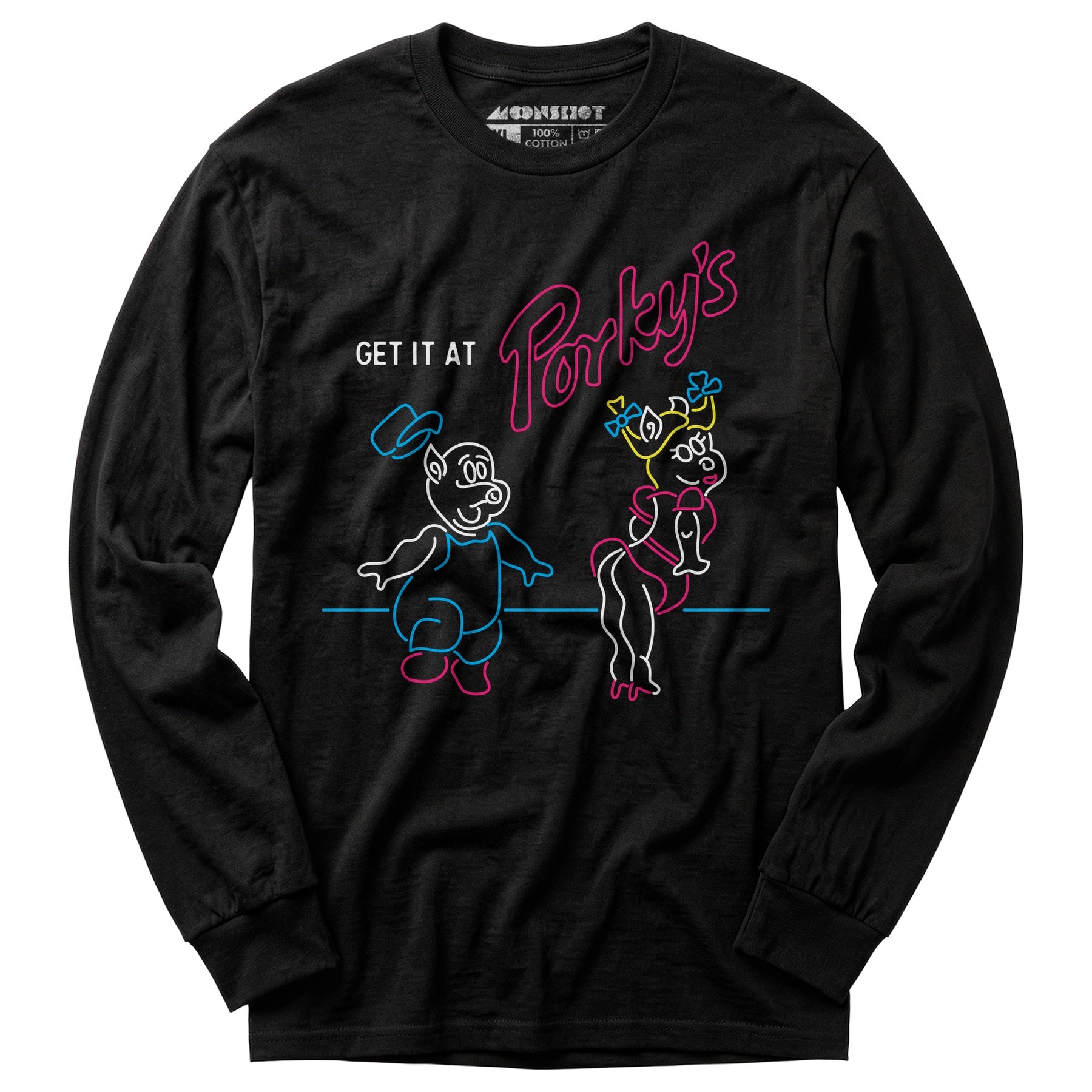 Get it At Porky's - Long Sleeve T-Shirt