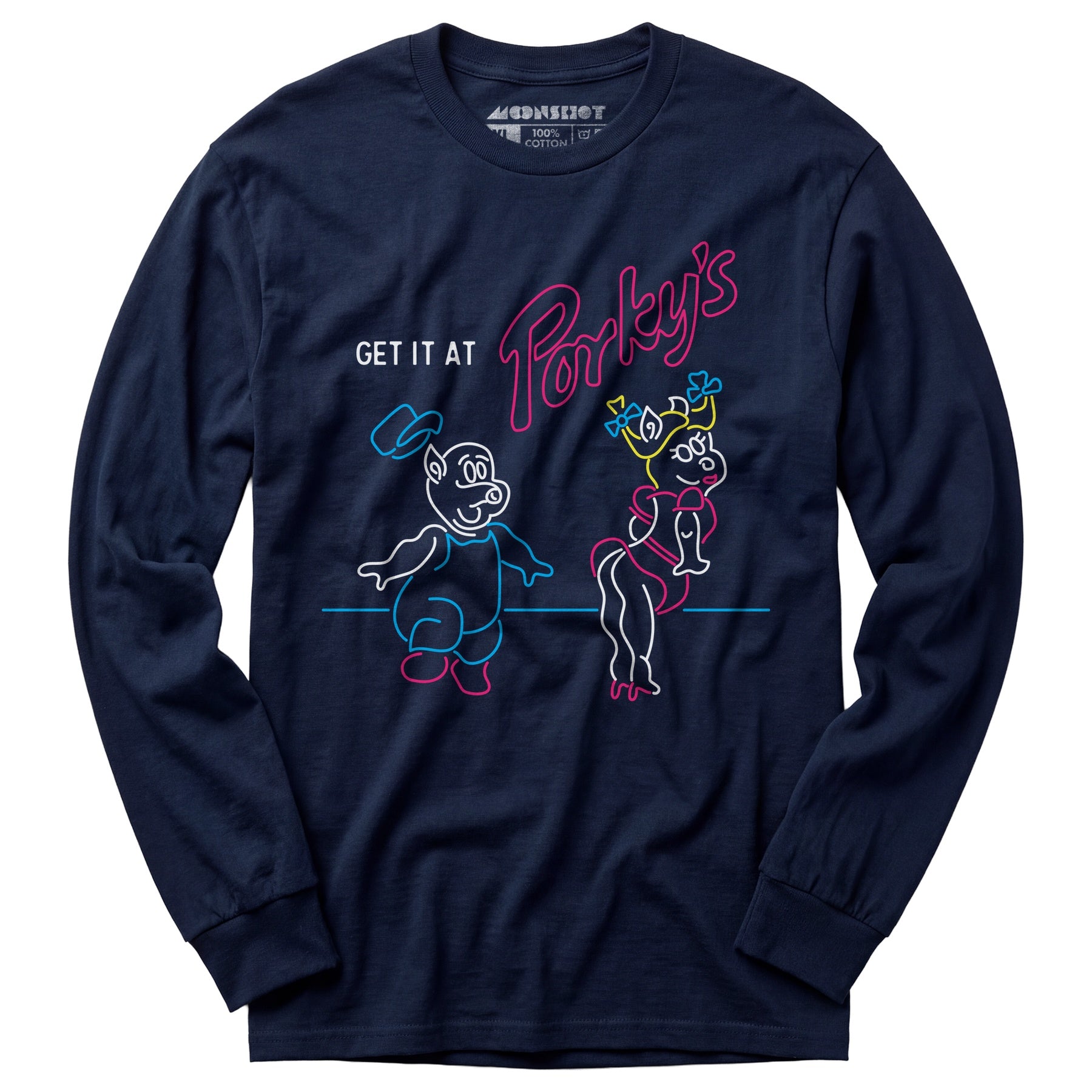 Get it At Porky's - Long Sleeve T-Shirt