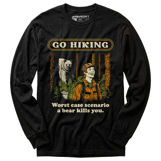 Go Hiking - Long Sleeve T-Shirt