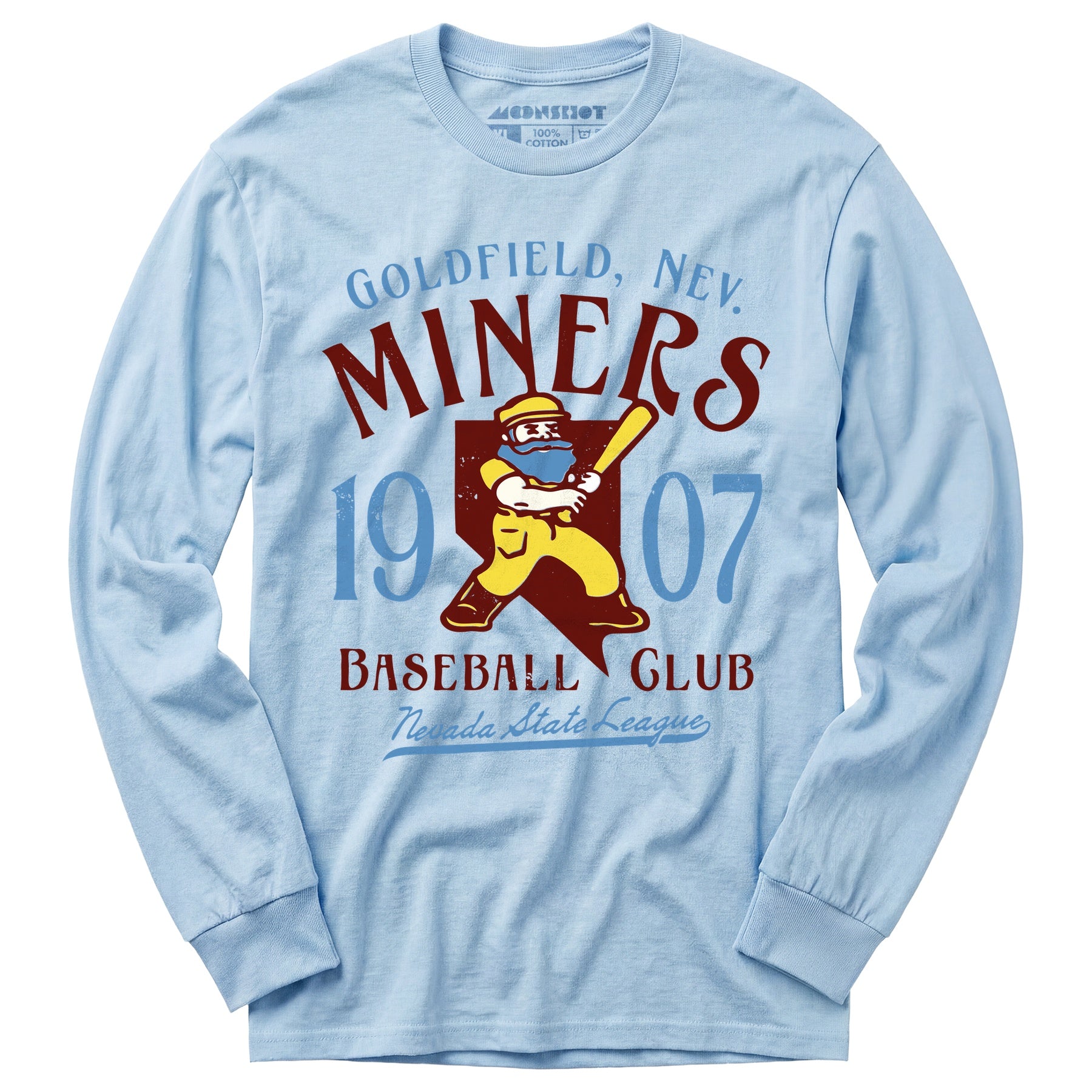 Goldfield Miners - Nevada - Vintage Defunct Baseball Teams - Long Sleeve T-Shirt