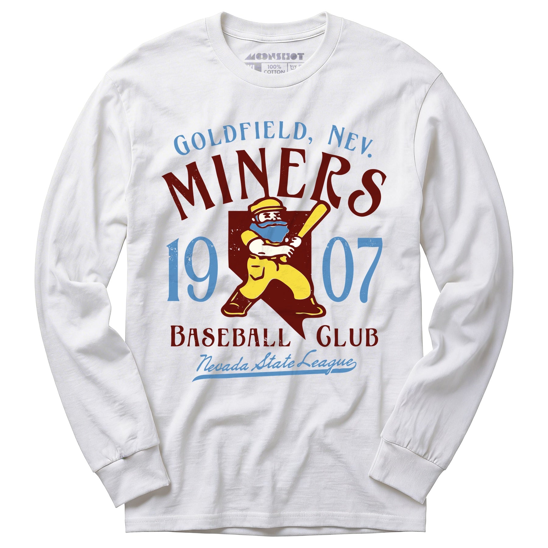 Goldfield Miners - Nevada - Vintage Defunct Baseball Teams - Long Sleeve T-Shirt