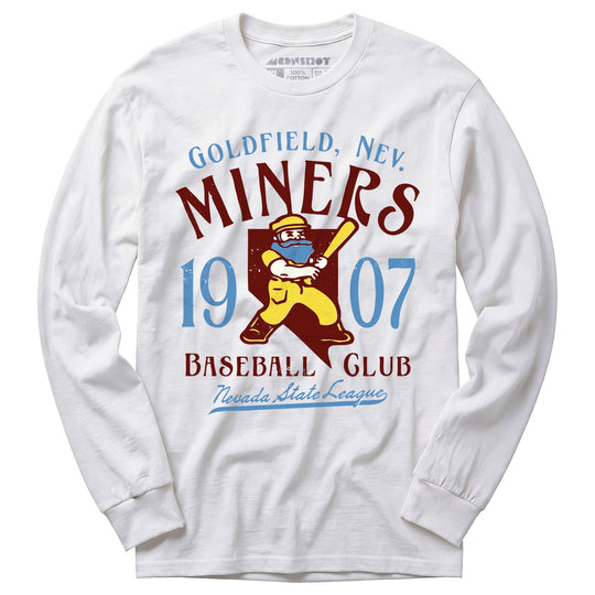 Goldfield Miners - Nevada - Vintage Defunct Baseball Teams - Long Sleeve T-Shirt