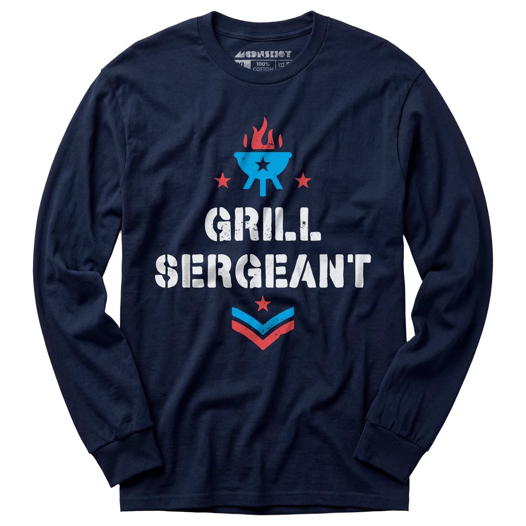Grill Sergeant 4th of July - Long Sleeve T-Shirt