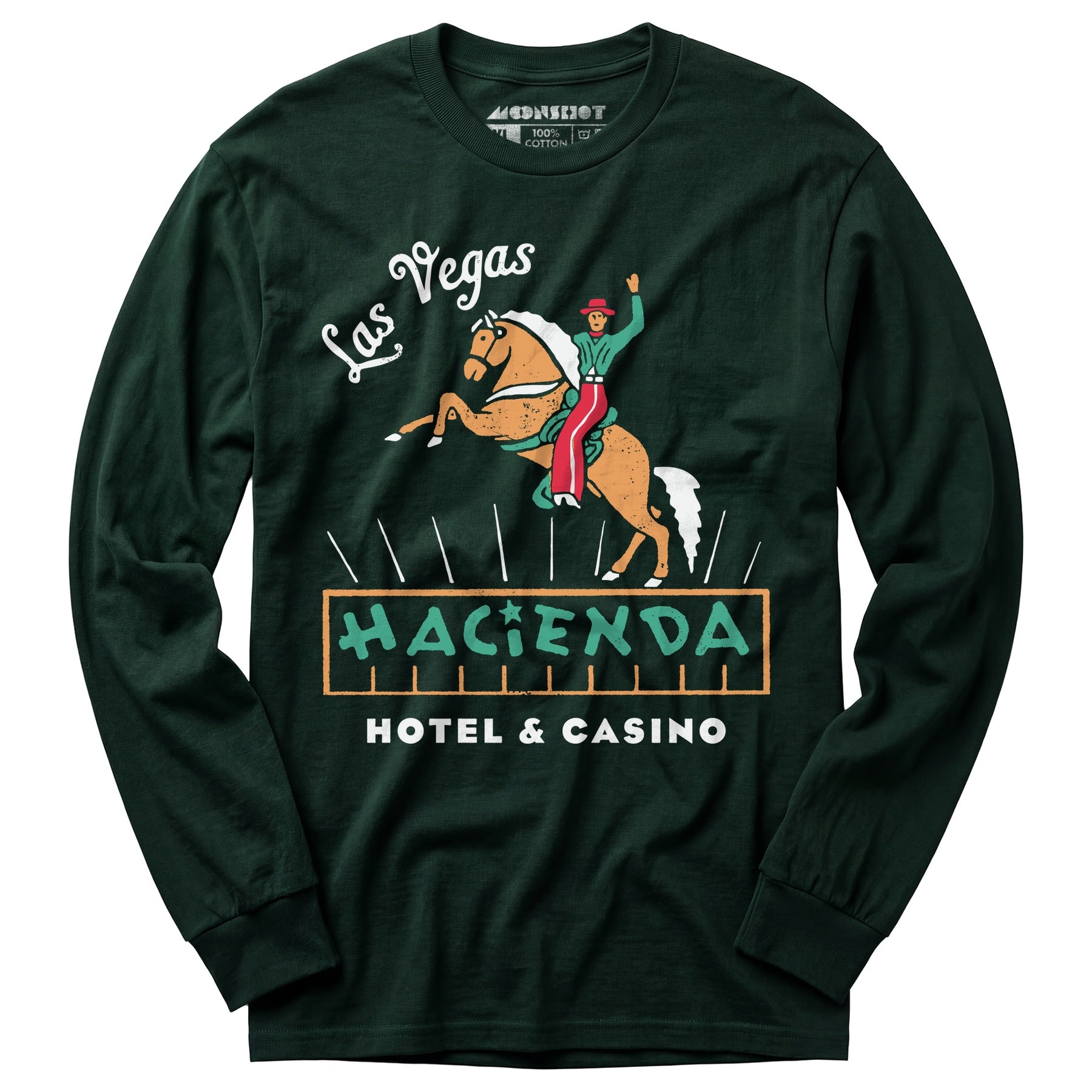 Hacienda Hotel & Casino - Vintage Las Vegas - Long Sleeve T-Shirt