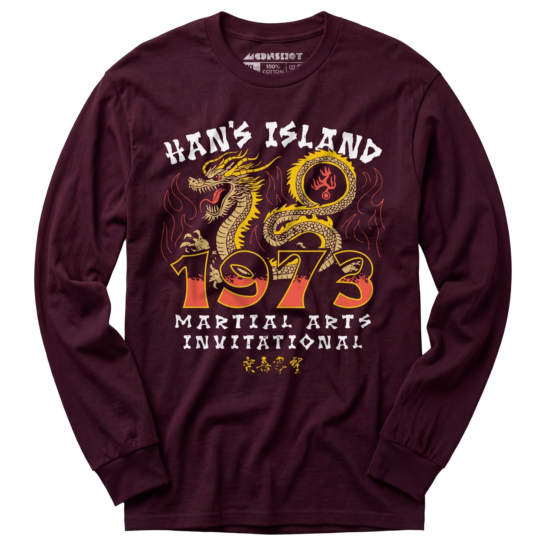 Han's Island Martial Arts Invitational 1973 - Long Sleeve T-Shirt