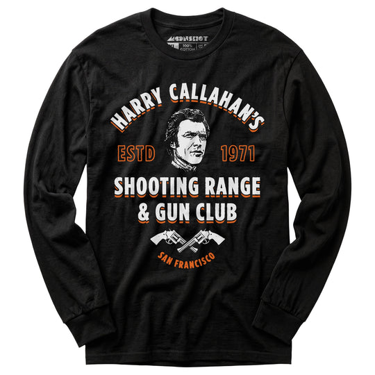 Harry Callahan's Shooting Range & Gun Club - Long Sleeve T-Shirt