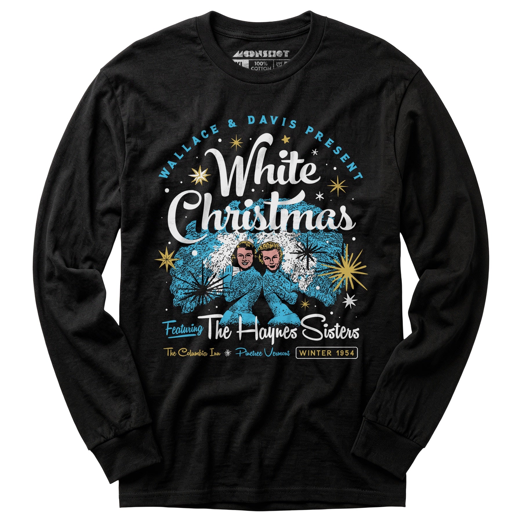 Haynes Sisters White Christmas 1954 - Long Sleeve T-Shirt
