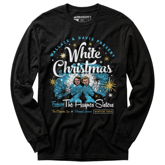 Haynes Sisters White Christmas 1954 - Long Sleeve T-Shirt