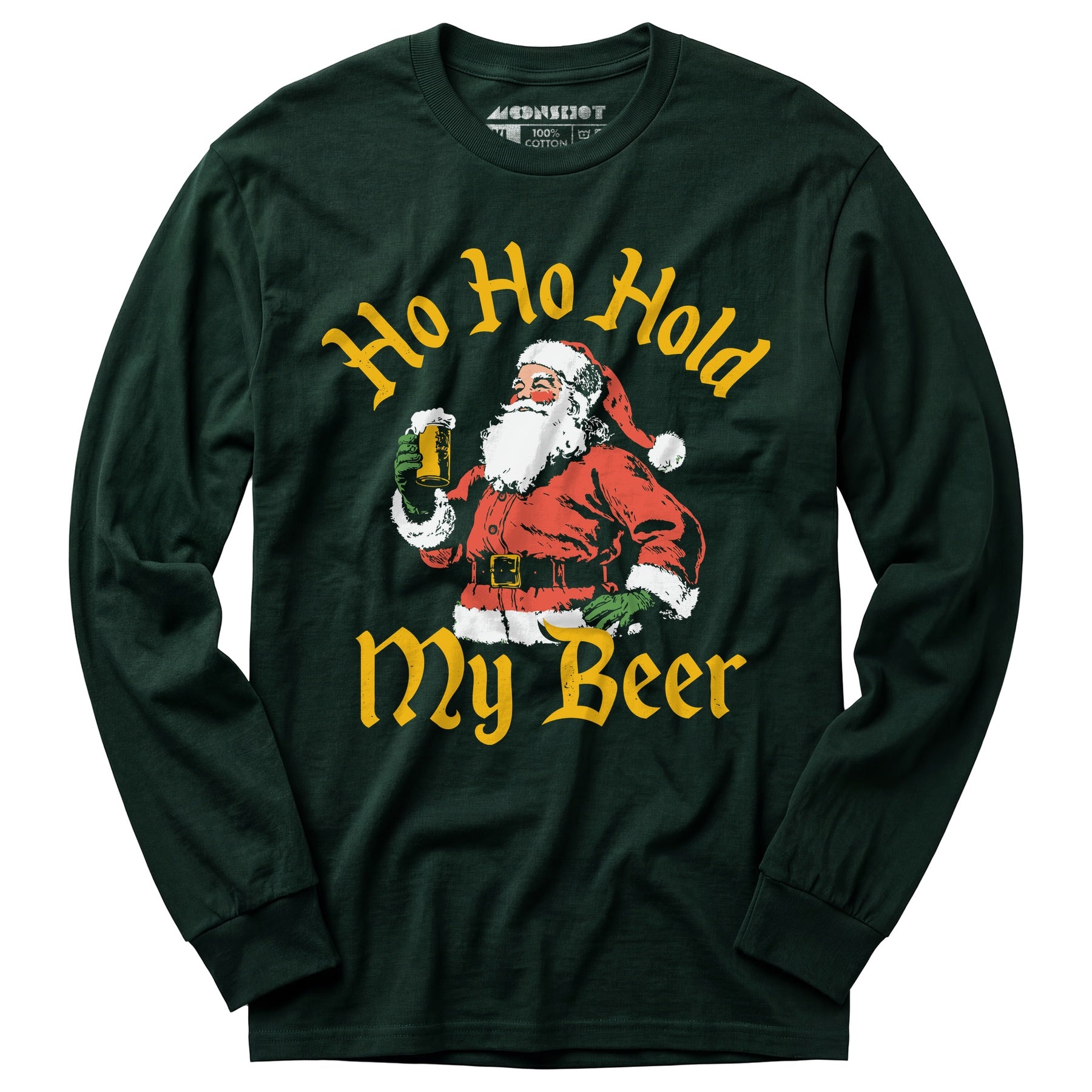Ho Ho Hold My Beer - Long Sleeve T-Shirt