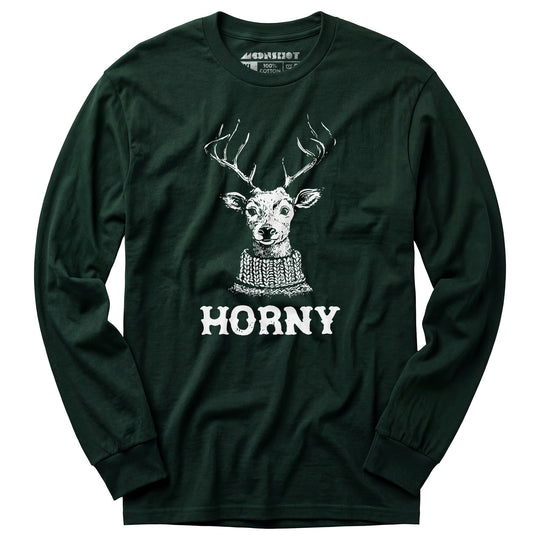 Horny Reindeer - Long Sleeve T-Shirt