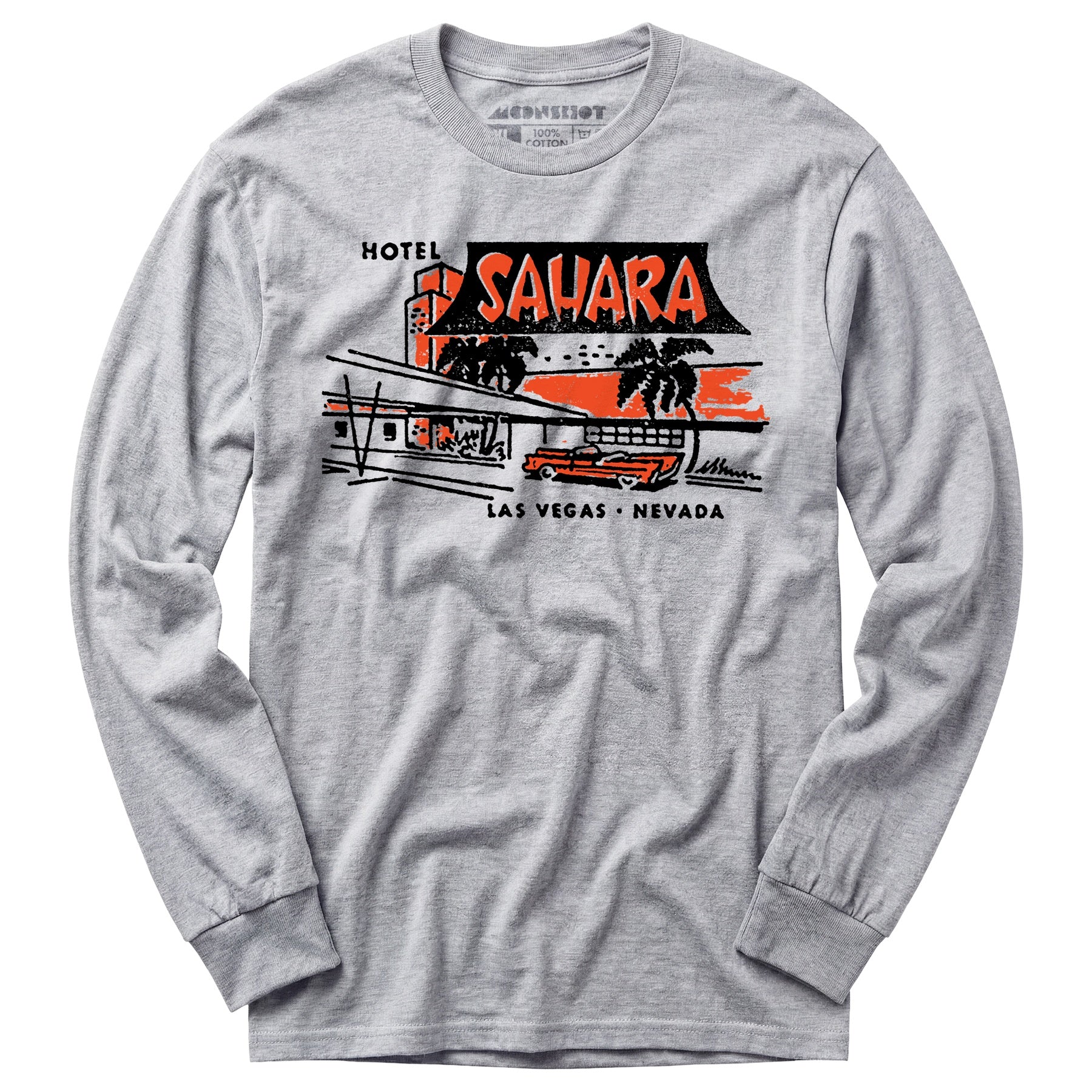 Hotel Sahara Retro - Vintage Las Vegas - Long Sleeve T-Shirt