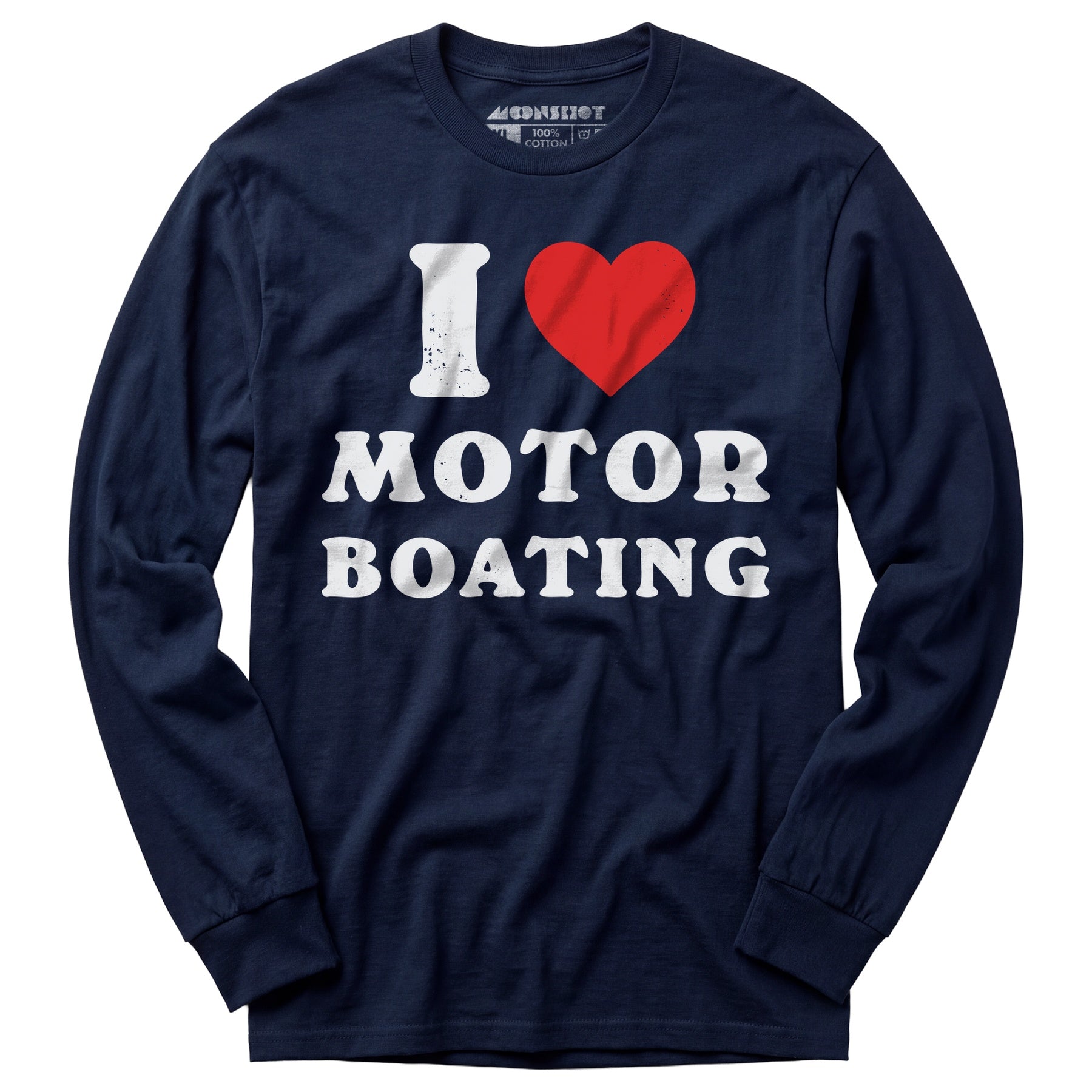 I Love Motorboating - Long Sleeve T-Shirt
