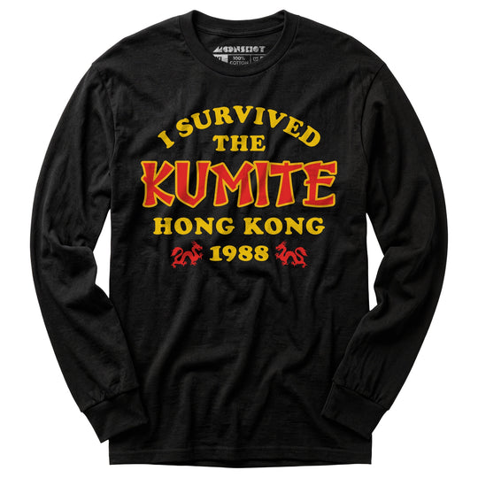 I Survived The Kumite 1988 - Long Sleeve T-Shirt