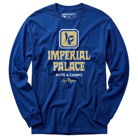 Imperial Palace Hotel & Casino - Vintage Las Vegas - Long Sleeve T-Shirt