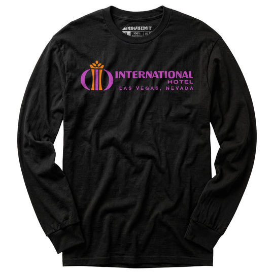 International Hotel - Vintage Las Vegas - Long Sleeve T-Shirt