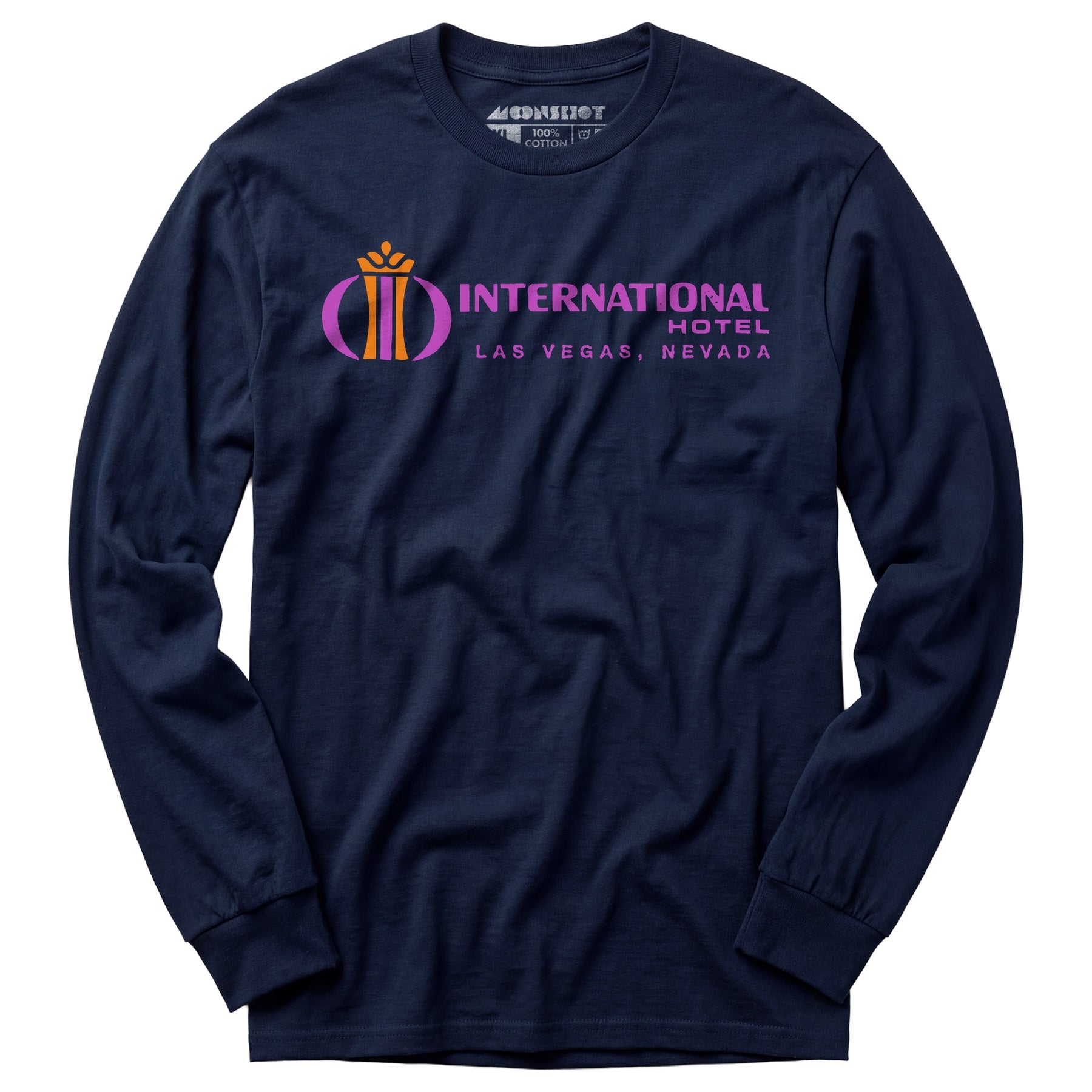 International Hotel - Vintage Las Vegas - Long Sleeve T-Shirt