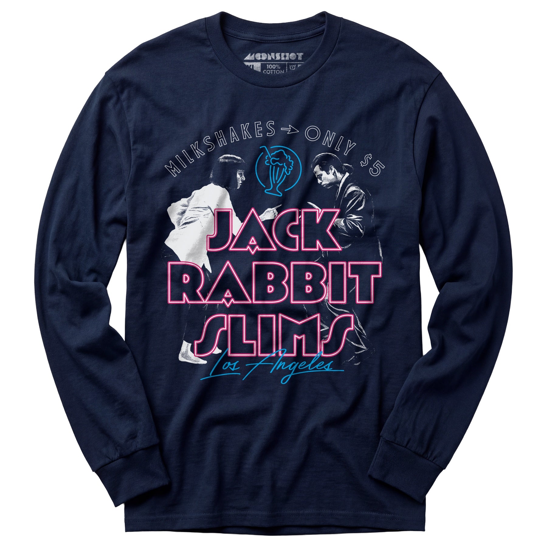 Jack Rabbit Slims - 5 Dollar Milkshakes - Long Sleeve T-Shirt