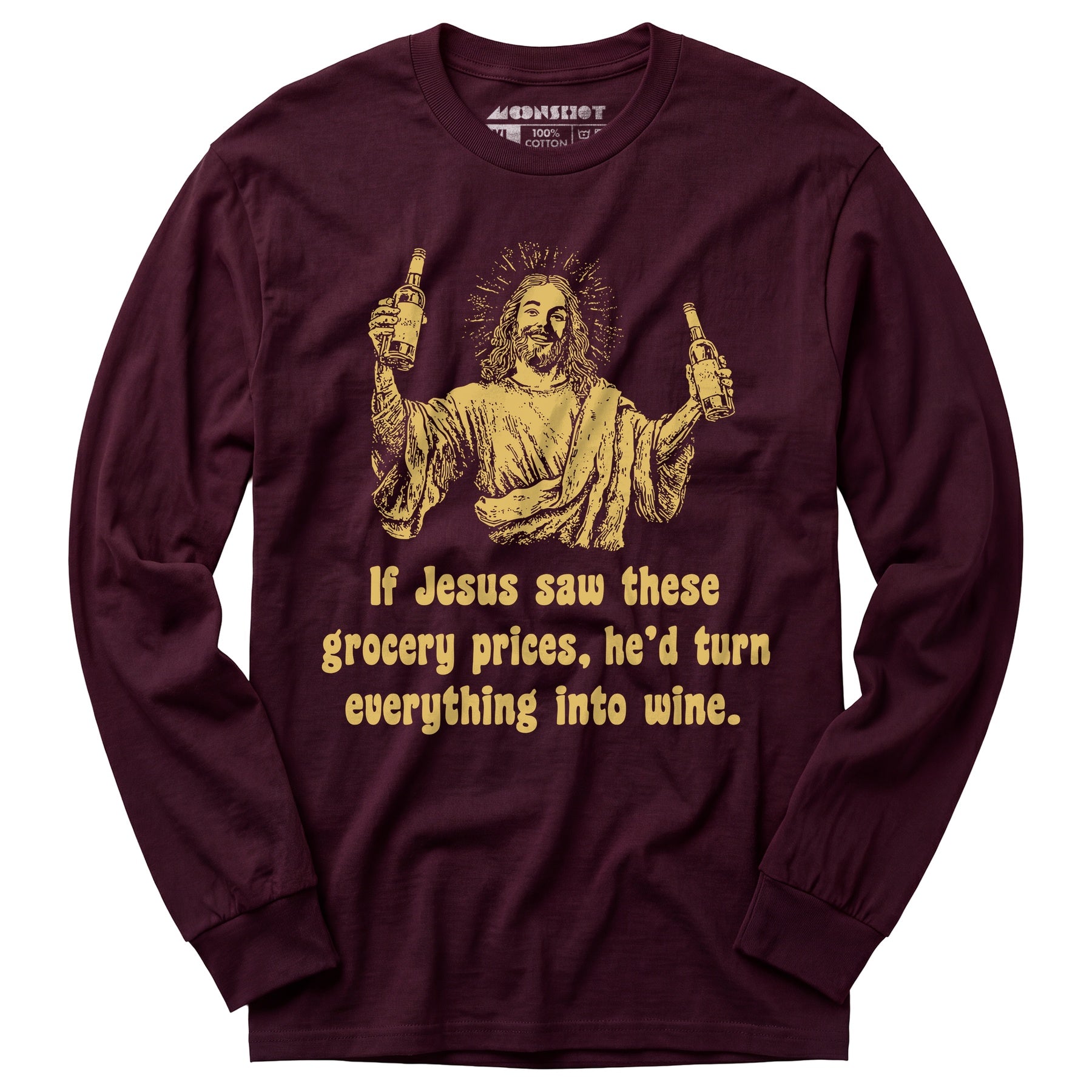 Jesus Grocery Prices - Long Sleeve T-Shirt