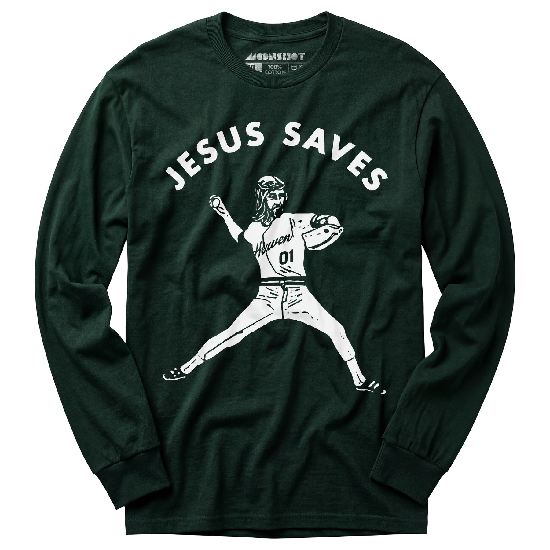 Jesus Saves - Long Sleeve T-Shirt