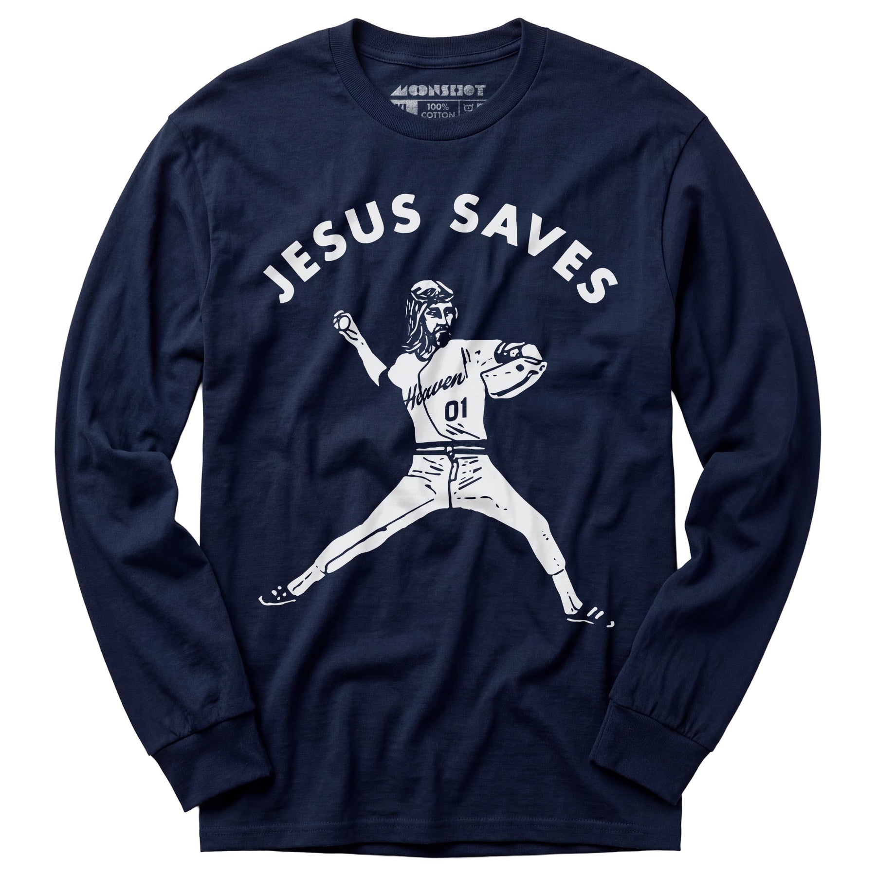 Jesus Saves - Long Sleeve T-Shirt