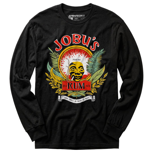 Jobu's Rum - Two Shots to Wake Up Bats - Long Sleeve T-Shirt
