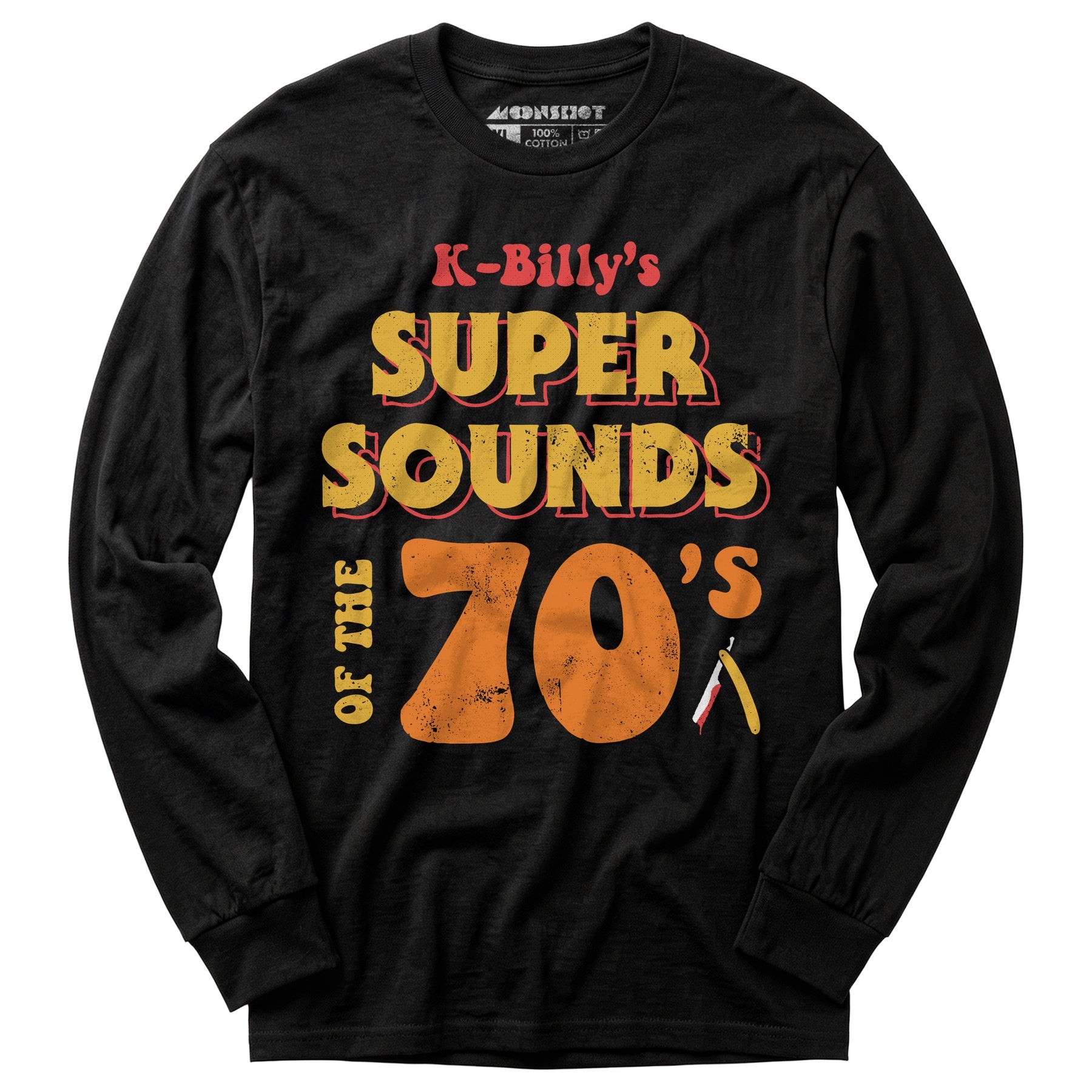 K-Billy's Super Sounds of the 70s - Long Sleeve T-Shirt