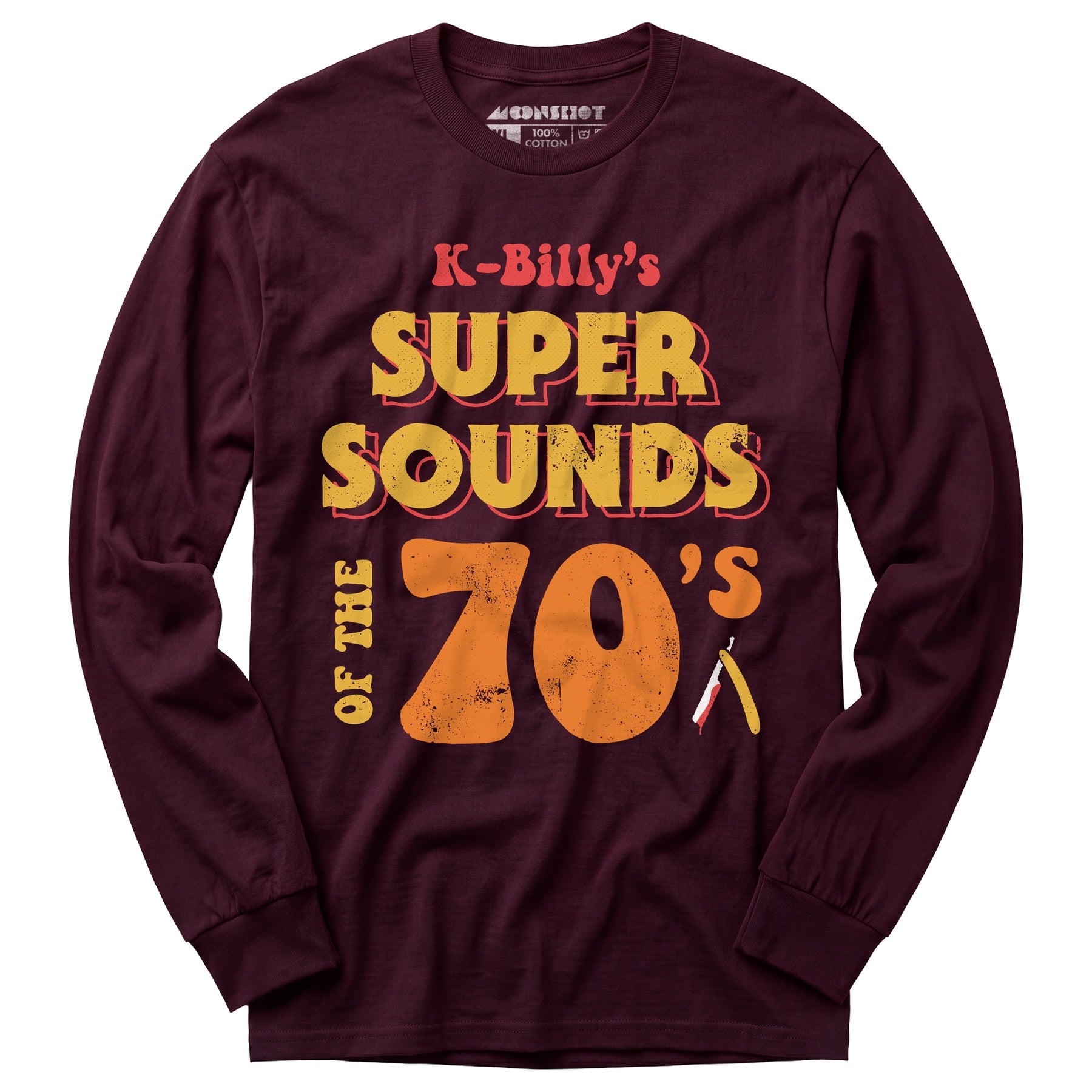 K-Billy's Super Sounds of the 70s - Long Sleeve T-Shirt