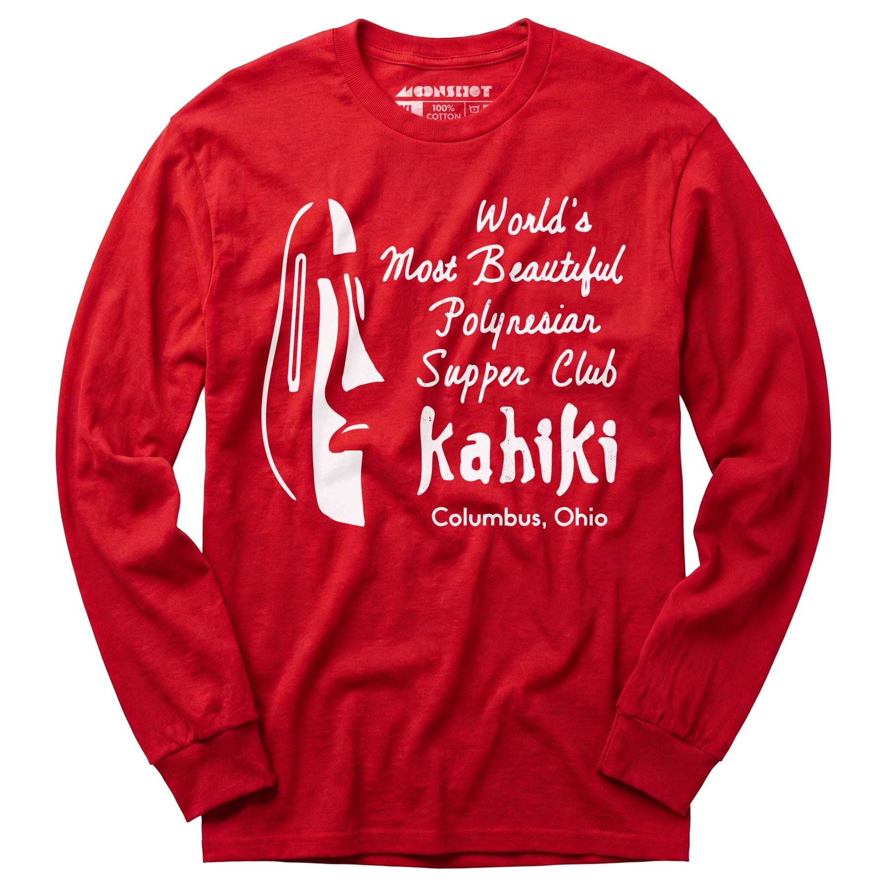 Kahiki - Columbus, OH - Vintage Tiki Bar - Long Sleeve T-Shirt