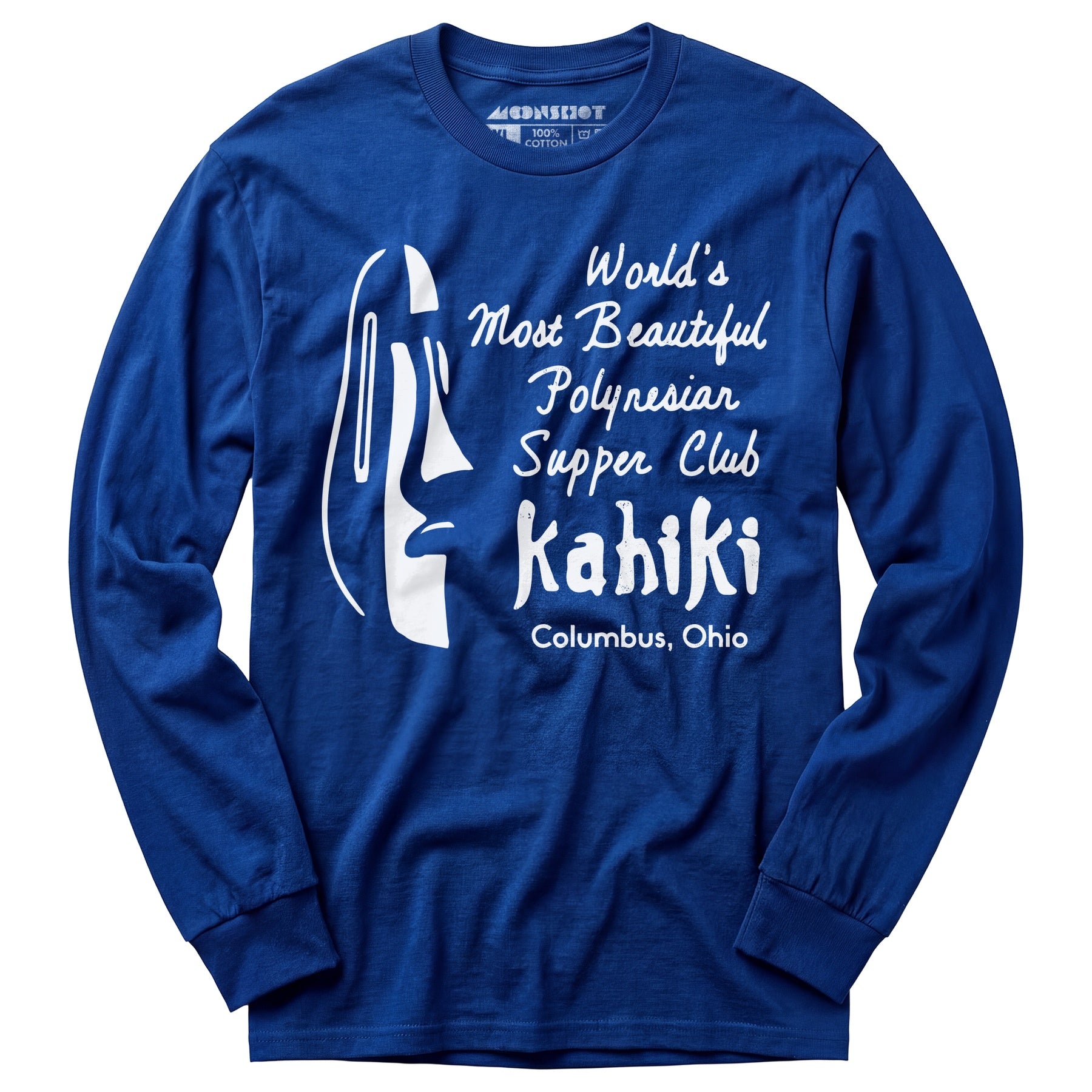 Kahiki - Columbus, OH - Vintage Tiki Bar - Long Sleeve T-Shirt