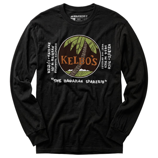 Kelbo's - Los Angeles, CA - Vintage Tiki Bar - Long Sleeve T-Shirt