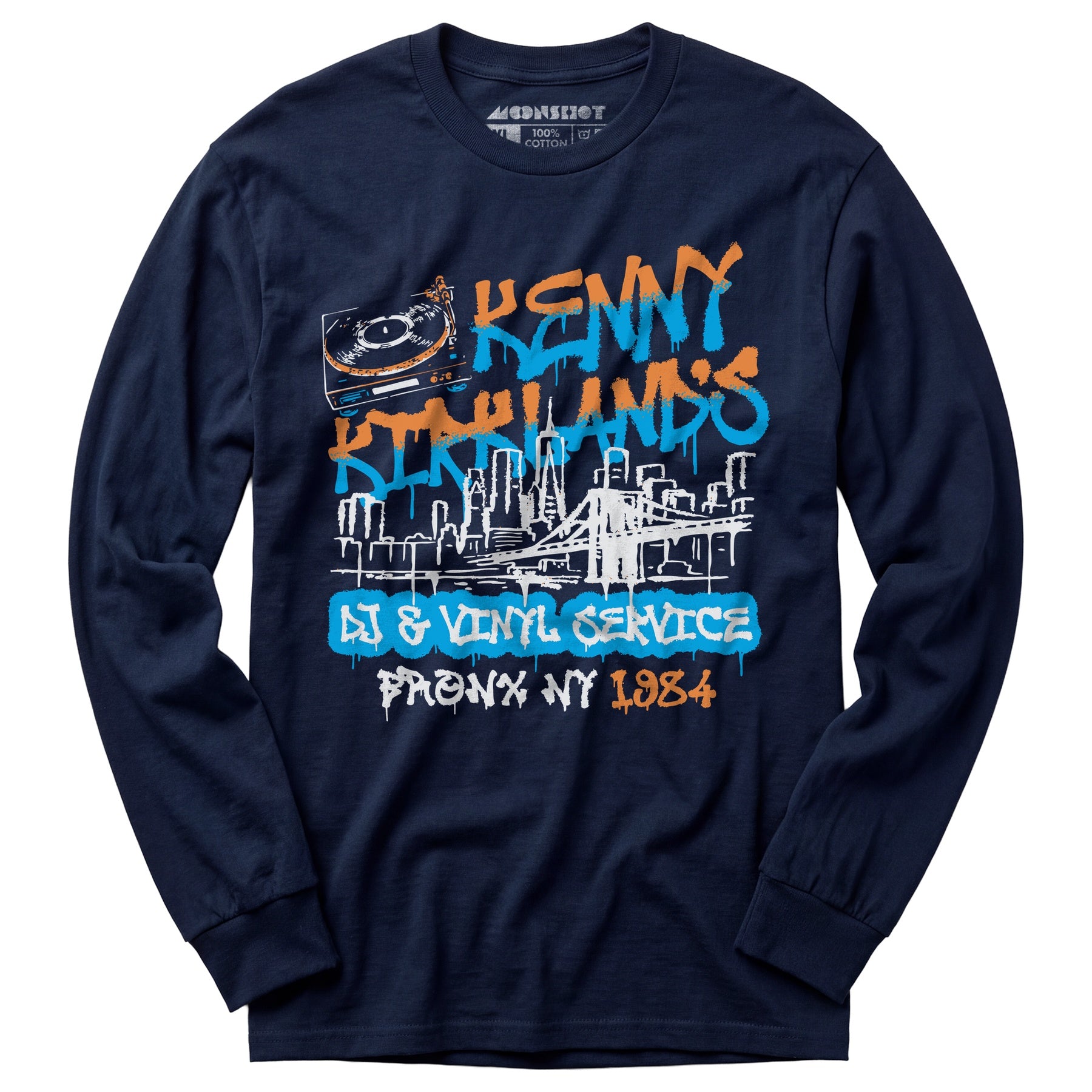 Kenny Kirkland's DJ and Vinyl Service - Long Sleeve T-Shirt