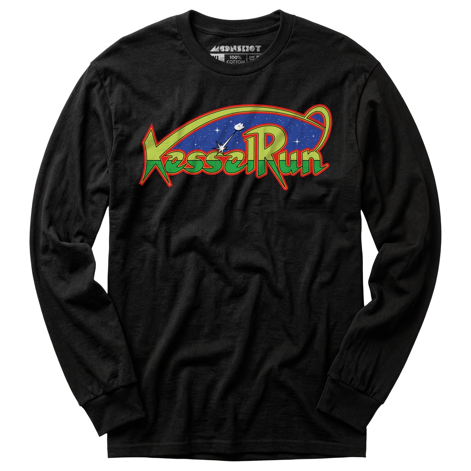 Kessel Run Galaga Mashup Parody - Long Sleeve T-Shirt