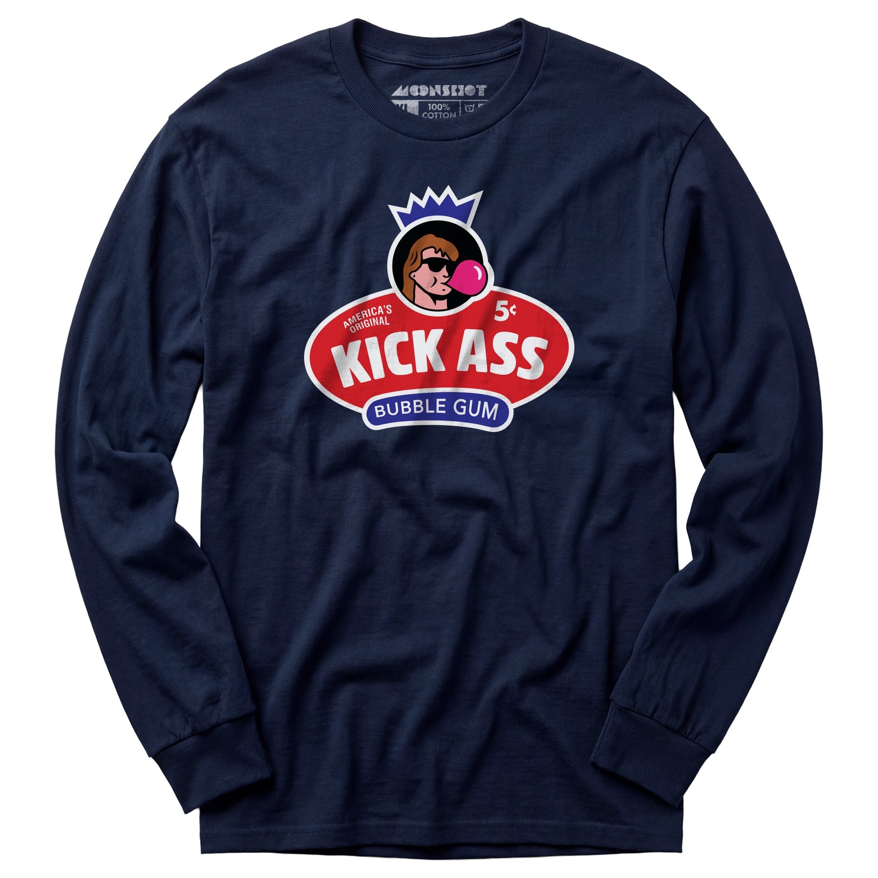 Kick Ass Bubble Gum - Long Sleeve T-Shirt