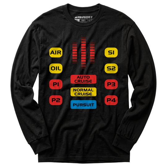 Knight Rider KITT Console - Long Sleeve T-Shirt