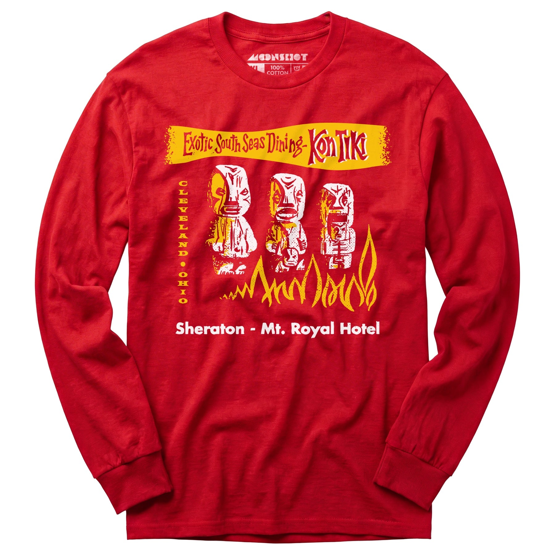 Kon-Tiki v2 - Cleveland, OH - Vintage Tiki Bar - Long Sleeve T-Shirt