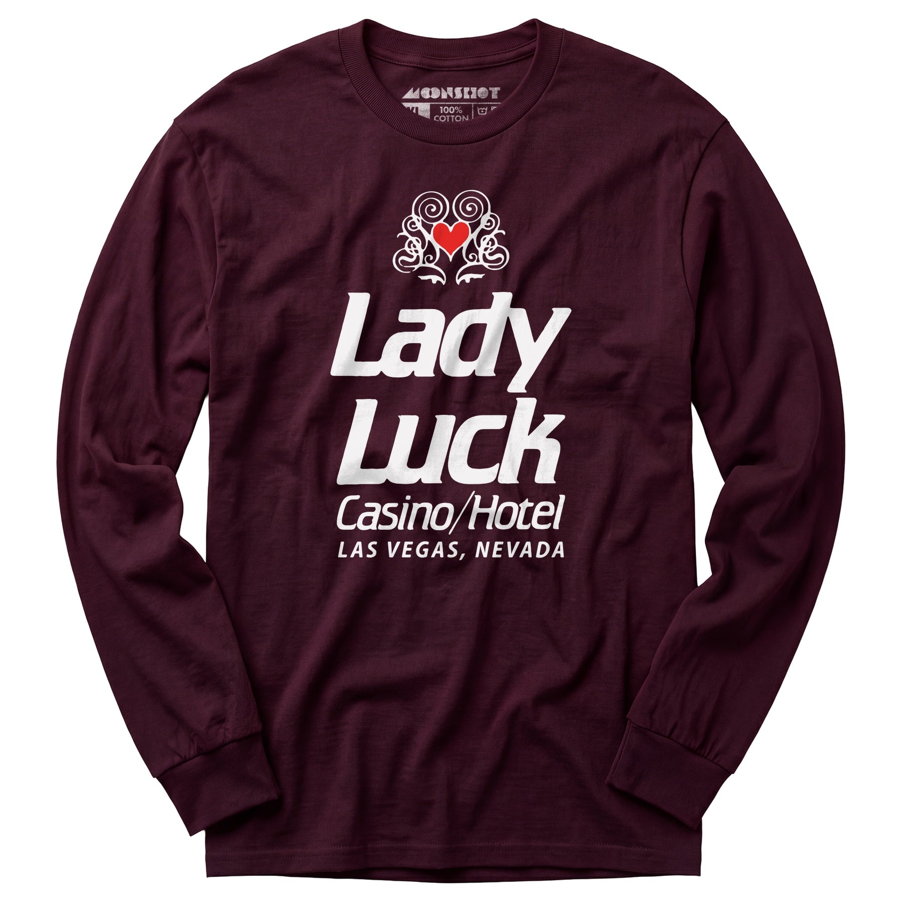 Lady Luck Casino & Hotel - Vintage Las Vegas - Long Sleeve T-Shirt
