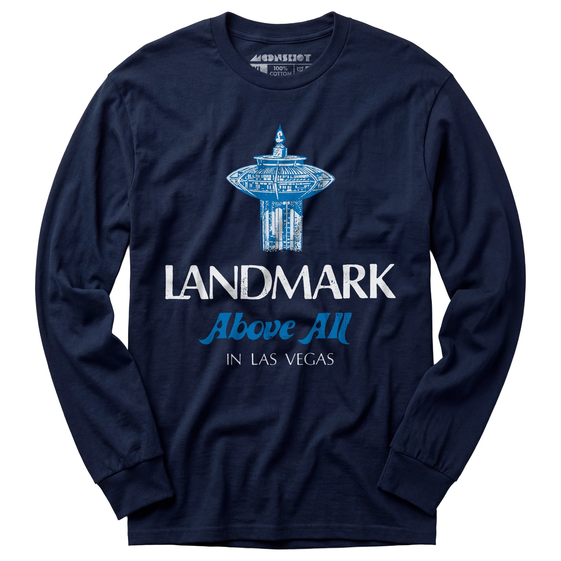 Landmark Above All - Vintage Las Vegas - Long Sleeve T-Shirt