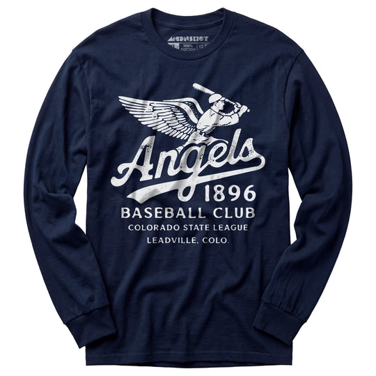 Leadville Angels - Colorado - Vintage Defunct Baseball Teams - Long Sleeve T-Shirt