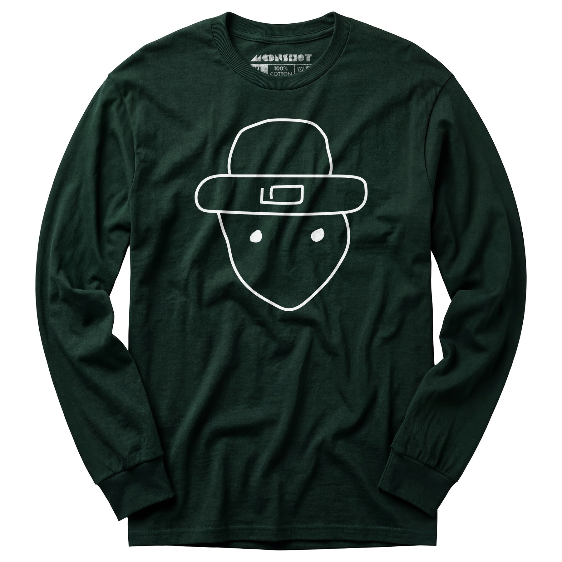 Leprechaun Sketch - Long Sleeve T-Shirt