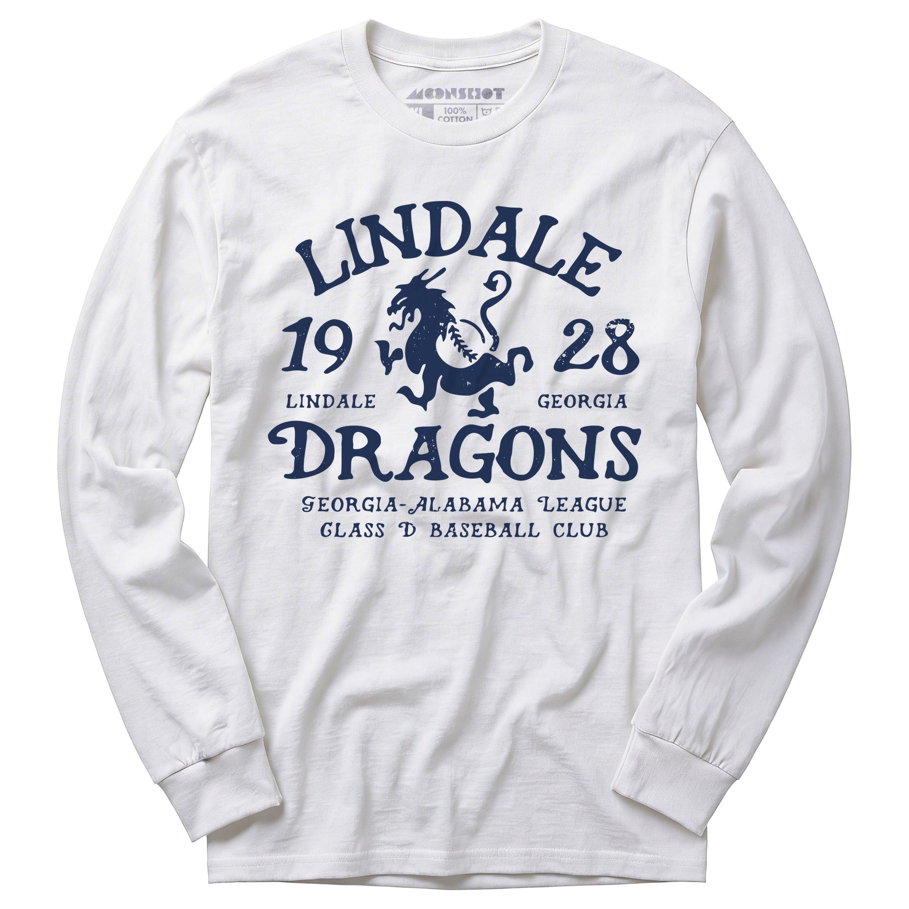 Lindale Dragons - Georgia - Vintage Defunct Baseball Teams - Long Sleeve T-Shirt
