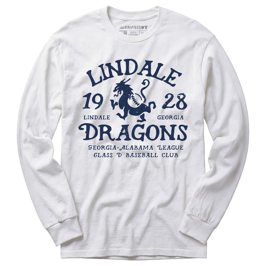 Lindale Dragons - Georgia - Vintage Defunct Baseball Teams - Long Sleeve T-Shirt