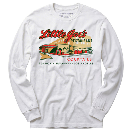 Little Joe's - Los Angeles, CA - Vintage Restaurant - Long Sleeve T-Shirt