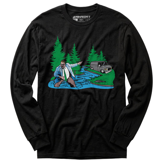 Livin' in a Van Down by The River - Long Sleeve T-Shirt