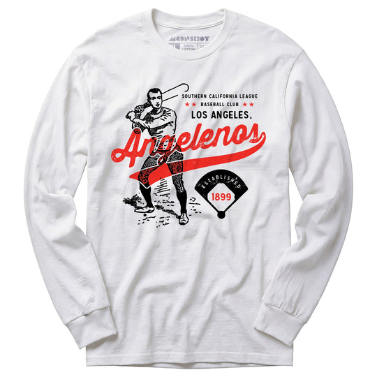 Los Angeles Angelenos - California - Vintage Defunct Baseball Teams - Long Sleeve T-Shirt