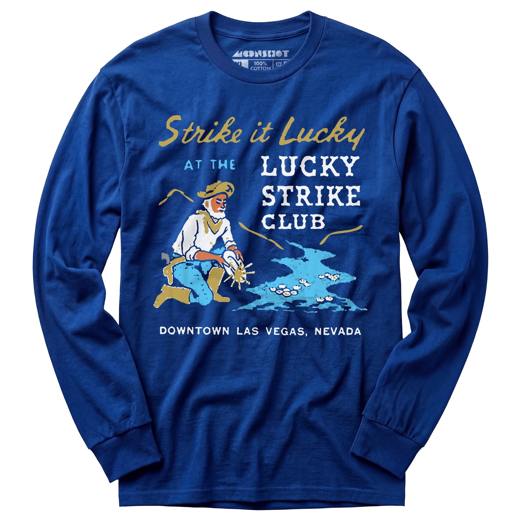 Lucky Strike Club - Vintage Las Vegas - Long Sleeve T-Shirt
