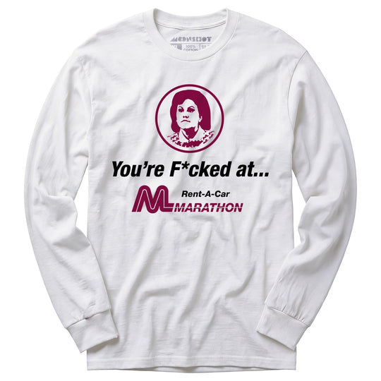 Marathon Car Rental - Planes, Trains and Automobiles - Long Sleeve T-Shirt